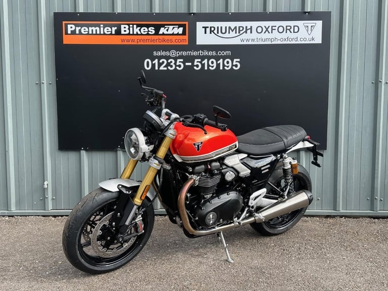 STUNNING BRAND NEW 2025MY TRIUMPH SPEED TWIN 1200 RS MOTORCYCLE 