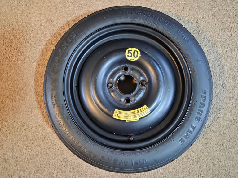 image for Space Saver Spare Tyre T125/80D15 - BRAND NEW