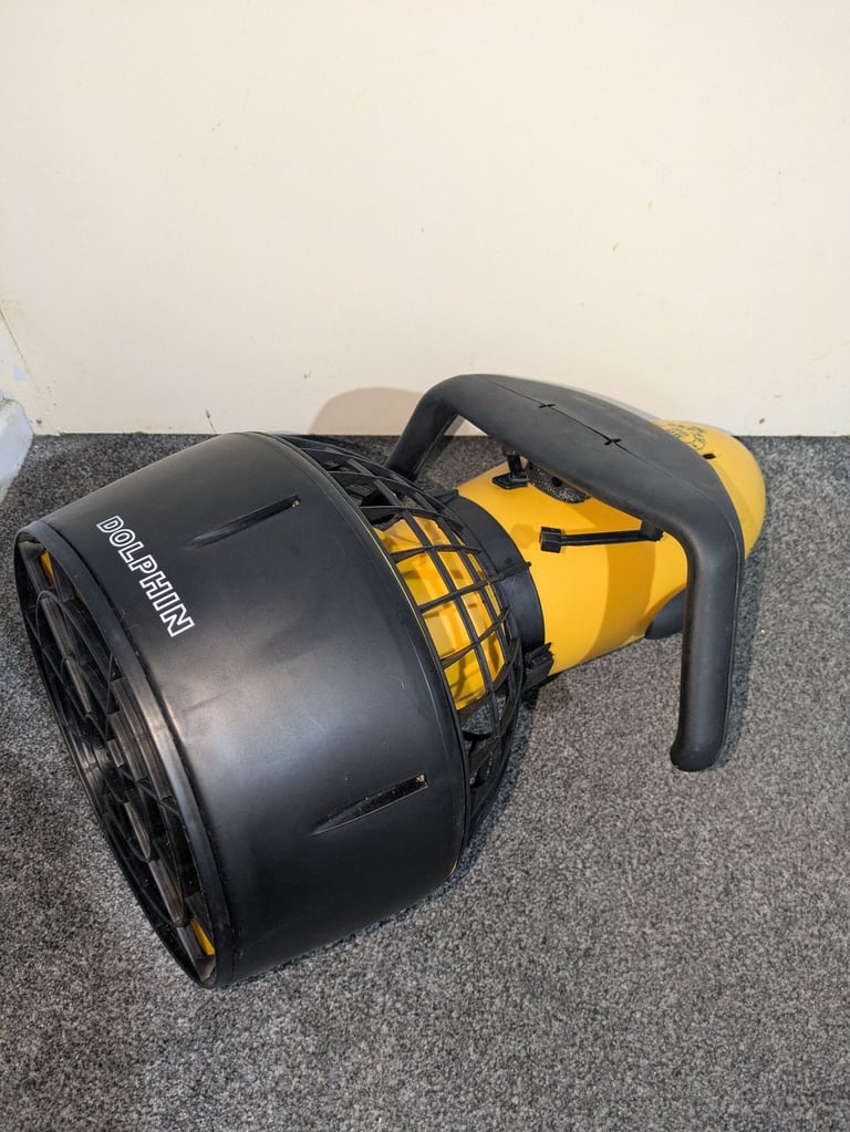 Electric Scooter underwater