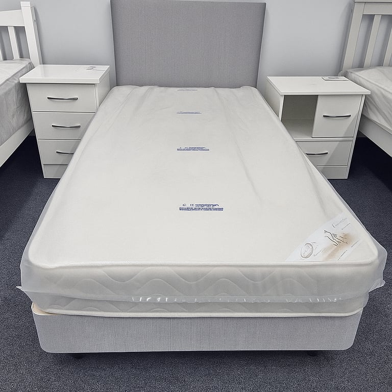 Divan Bed with Storage Drawers and Plush Mattress for Ultimate Bedroom Comfort