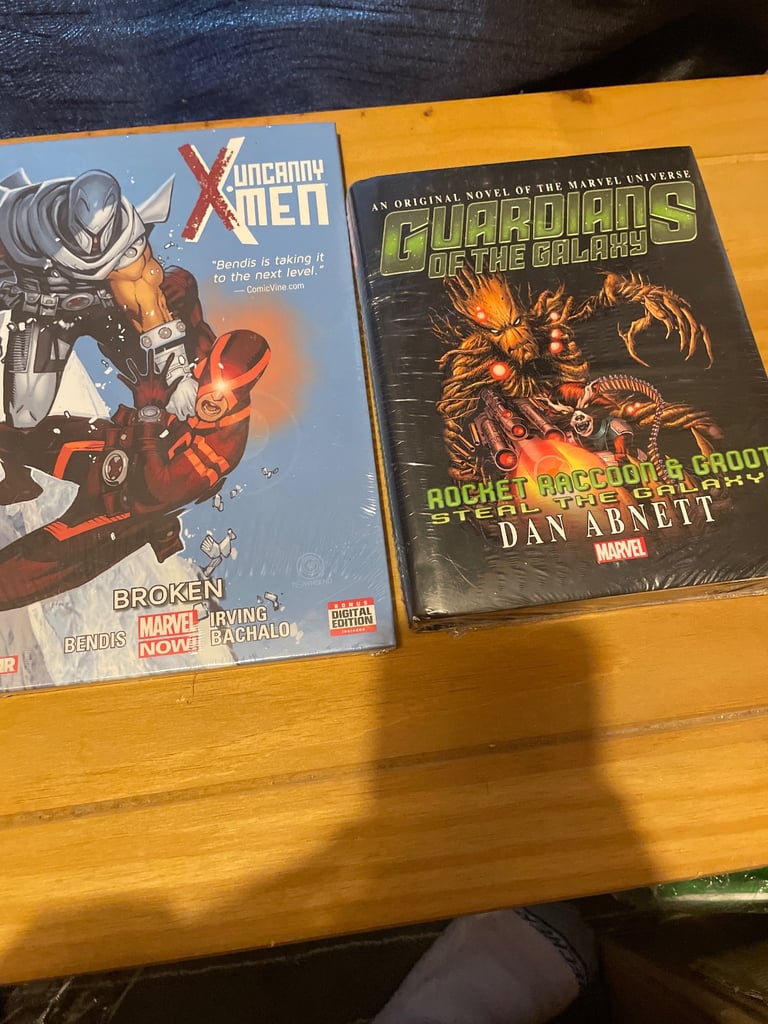 image for Marvel hard back comics 