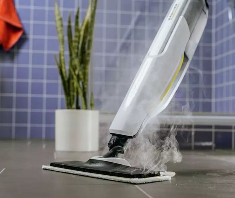 * LIKE NEW CONDITION * KARCHER * Upright Steam Floor Cleaner TILES WOOD FLOOR KITCHEN - MOP CLEANERl