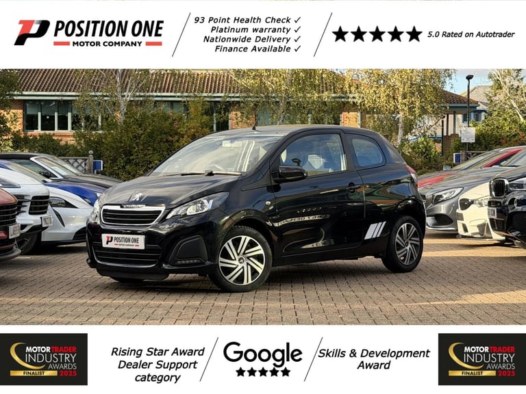 2016 Peugeot 108 1.0 Active Hatchback 3dr Petrol Manual Euro 6 (68 ps) Hatchback Petrol Manual