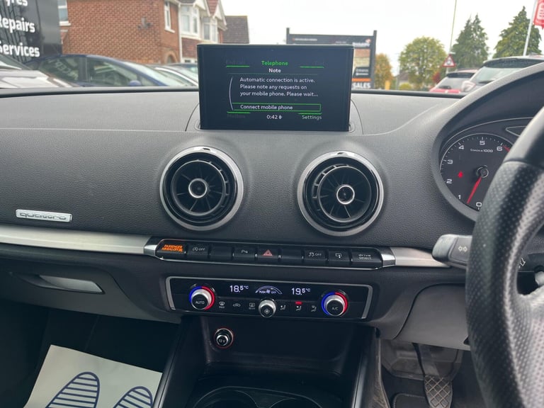2014 Audi A3 1.4 TFSI CoD S line Euro 6 (s/s) 3dr HATCHBACK Petrol Manual