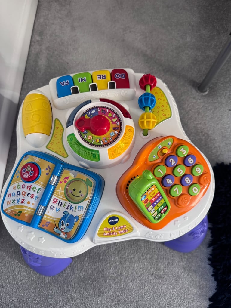 image for V-tech activity table 