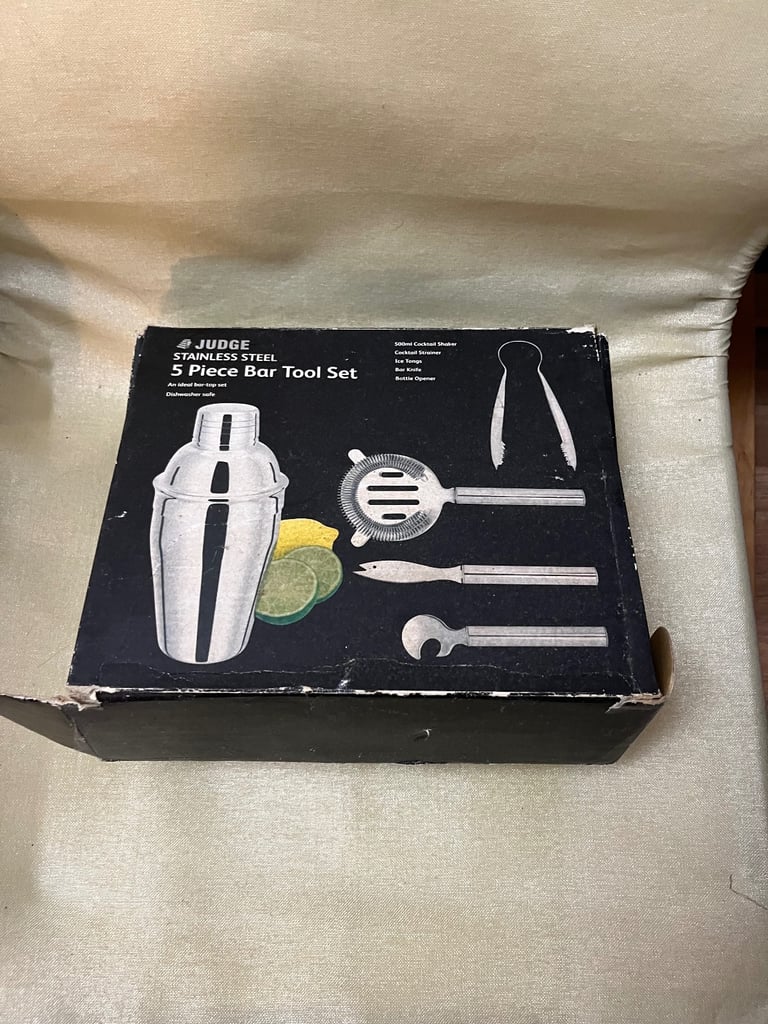 5 Piece Bar Tool Set