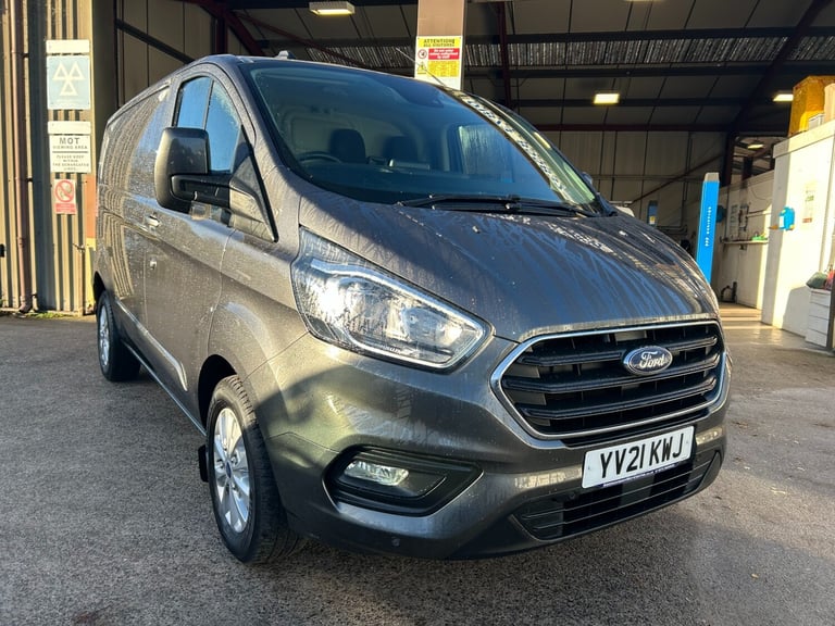 2021 Ford Transit Custom Limited 2.0 EcoBlue 130ps L1 H1 SWB 34,500 miles Grey