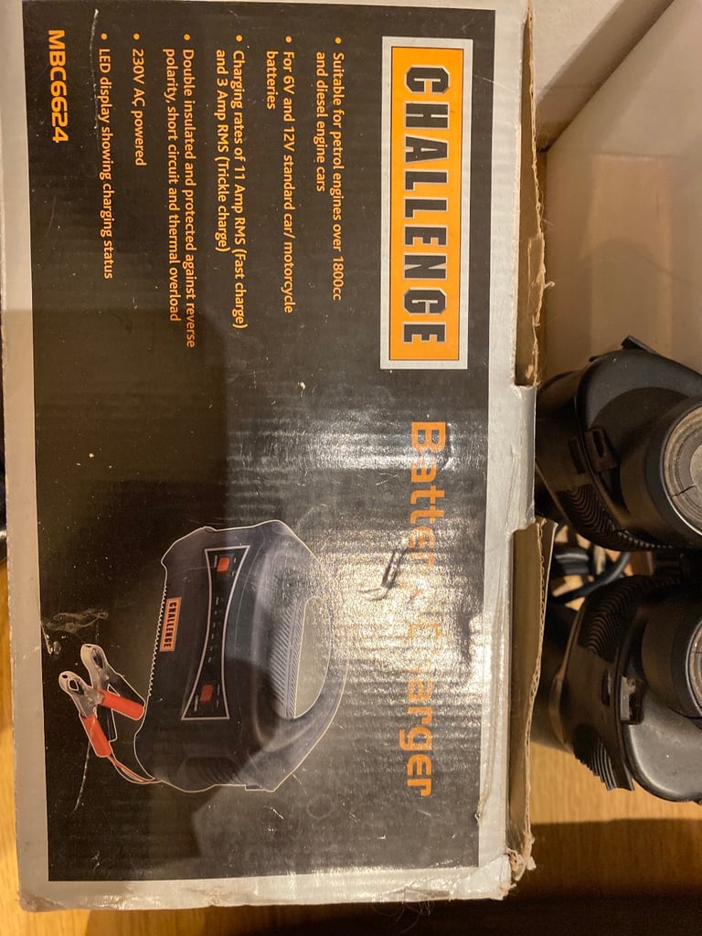 Car Challenge battery charger 