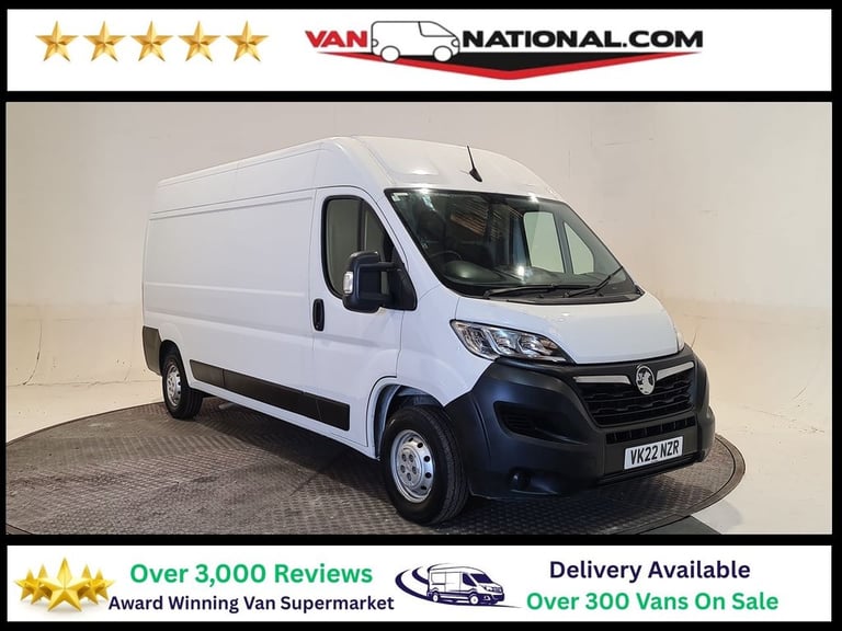 VAUXHALL MOVANO 2.2 CDTI 3500 BITURBO EDITION P/V L3 H2 140 BHP LWB DIES