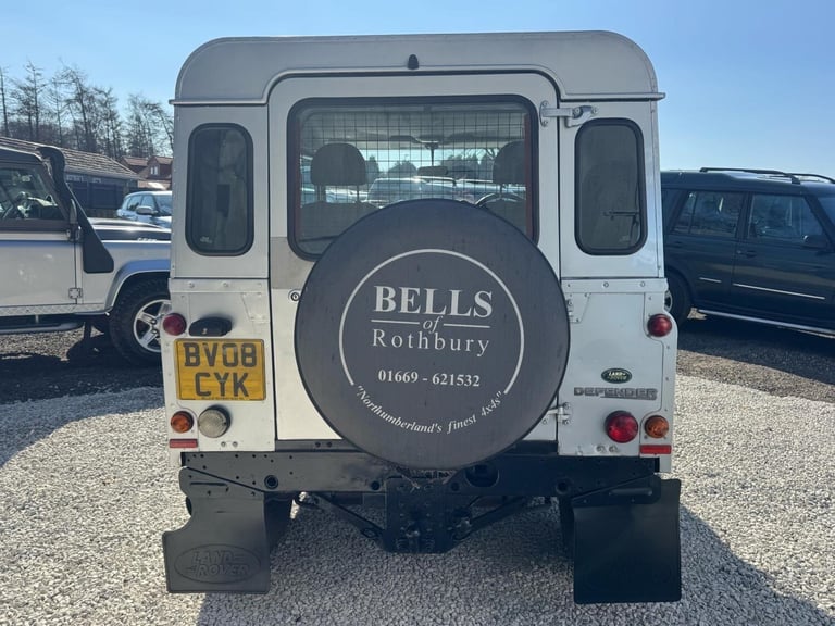 2008 Land Rover Defender 90 2.4 TDCi County Hard Top SUV 4WD SWB Euro 4 3dr PANEL VAN Diesel Manual