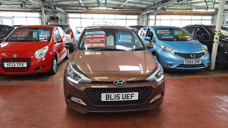2015 Hyundai i20 1.4 Premium Automatic 5-Door From £8,495 + Retail Package HATCHBACK Petrol Autom...