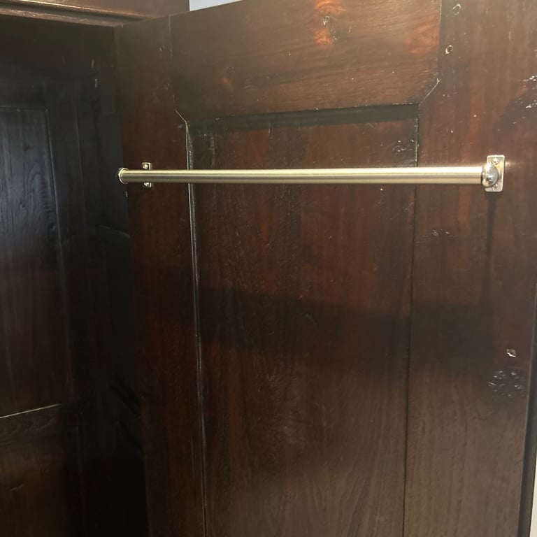 Lombok “Balinese” Solid Teak Wood Freestanding Wardrobe