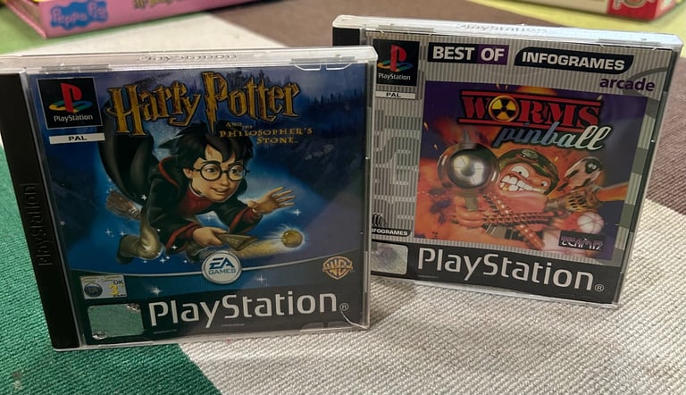 image for Harry Potter & worms pinball PlayStation 1 games 