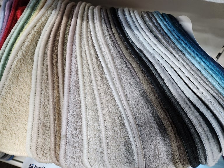 Carpet, laminate flooring, vinyl.