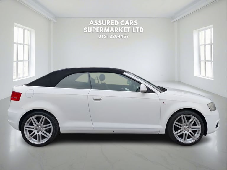 2008 Audi A3 1.8 T FSI S Line 2dr CONVERTIBLE PETROL Manual