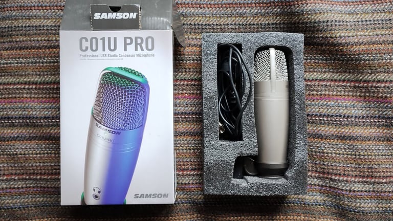 image for SAMSON CO1U PRO  - USB STUDIO CONDENSER MICROPHONE