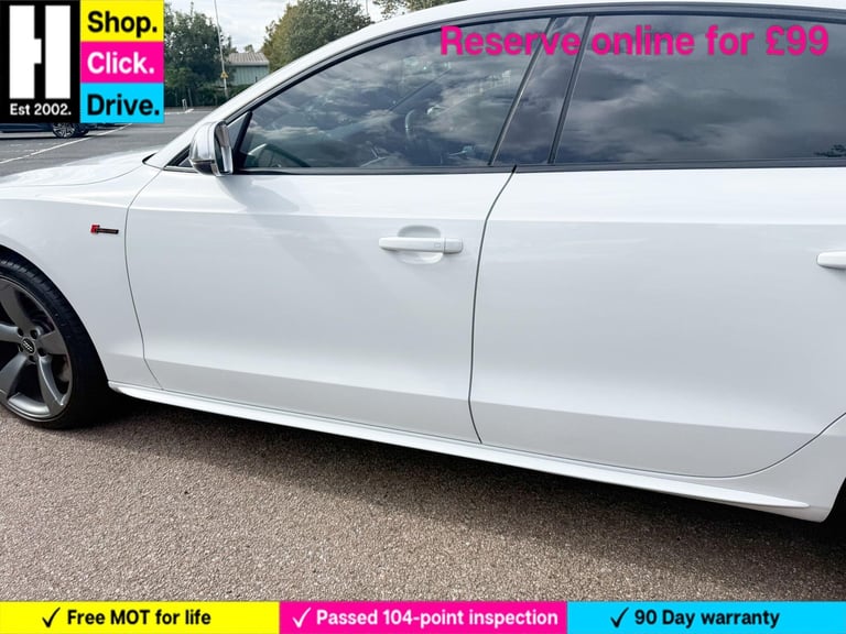 2014 Audi S5 3.0 TFSI V6 Black Edition Sportback S Tronic quattro Euro 5 (s/s) 5dr HATCHBACK Petr...