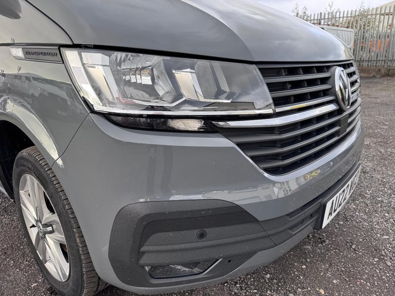 2022 Volkswagen Transporter T6.1 Highline 150 BHP. Pure Grey. 6 Sp Manual. AC. 