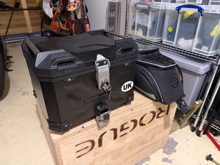 Genuine Harley Davidson Pan America top box and tank bag