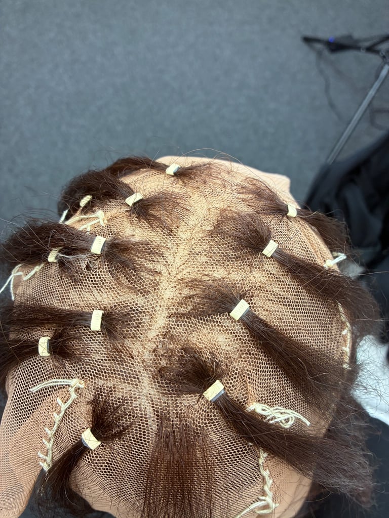 Luxury human hair extensions and systems 