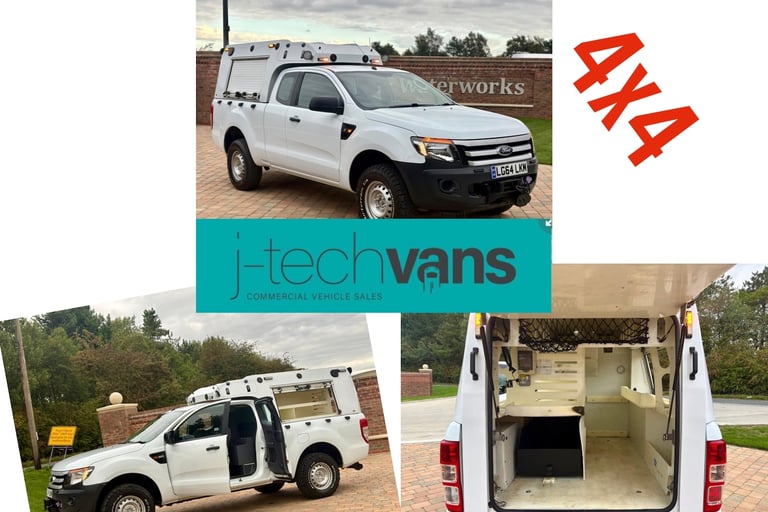 2014 Ford Ranger Pick Up King Cab XL 2.2 TDCi 150 4WD ***Workshop / Utility Truck*** PICK UP Dies...