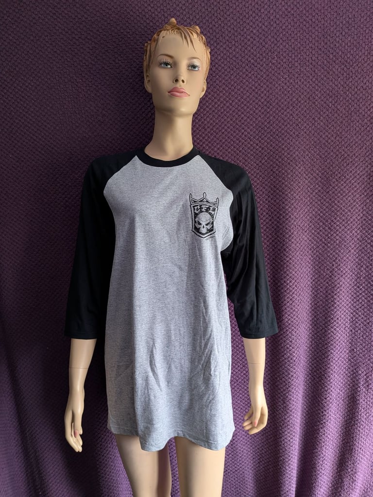 image for West Coast Chopper Raglan T Shirt Unisex L 