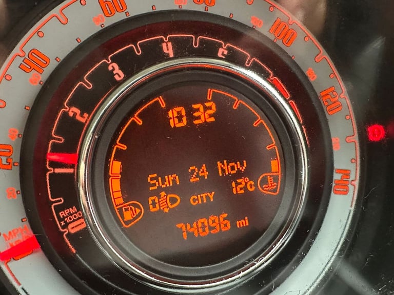 Fiat 500 1.2L Petrol! Only £25 Road Tax a Year!
