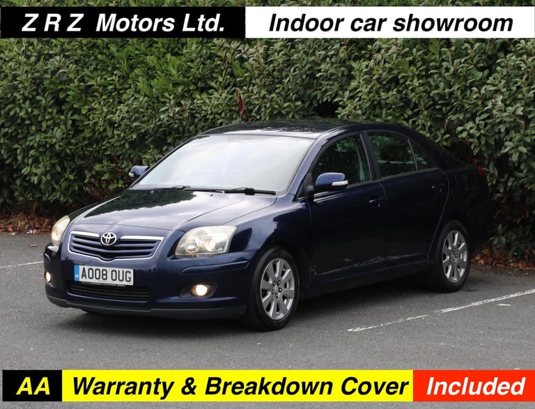 2008 Toyota Avensis 1.8 VVT-i TR 5dr HATCHBACK Petrol Automatic