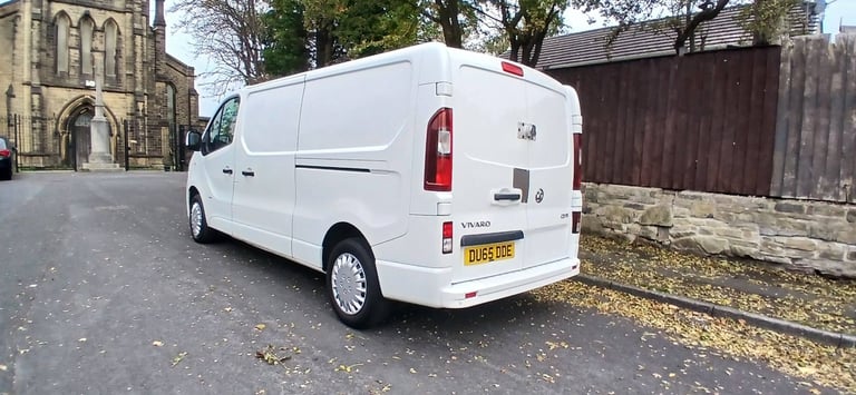 65 plate vivaro van 1.6 diesel bi turbo sportive cdti 115ps