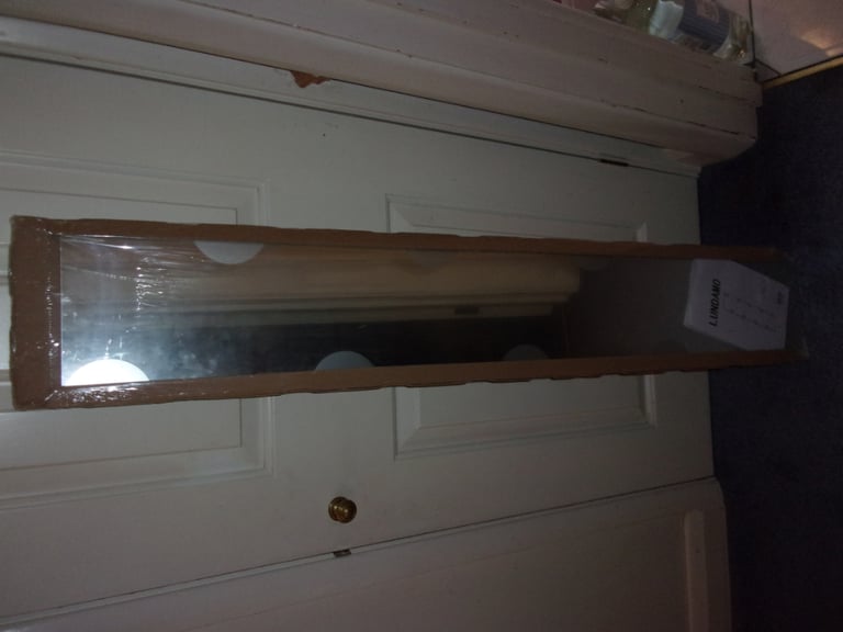 Brand New Rectangular IKEA 'Lundamo' Mirror Measures 120mm by 20mm in