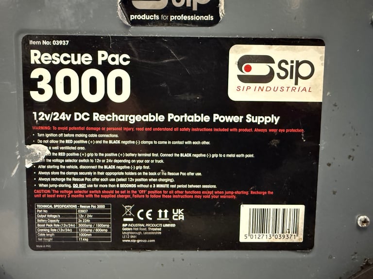 SIP Industrial Portable Power Supply