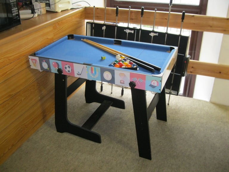 image for KIDS MULTI GAMES TABLE FOOTBALL SNOOKER POOL GREAT CONDITION GUNNISLAKE PL18 9NA