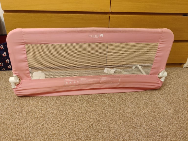 image for Pink children's bed guard 