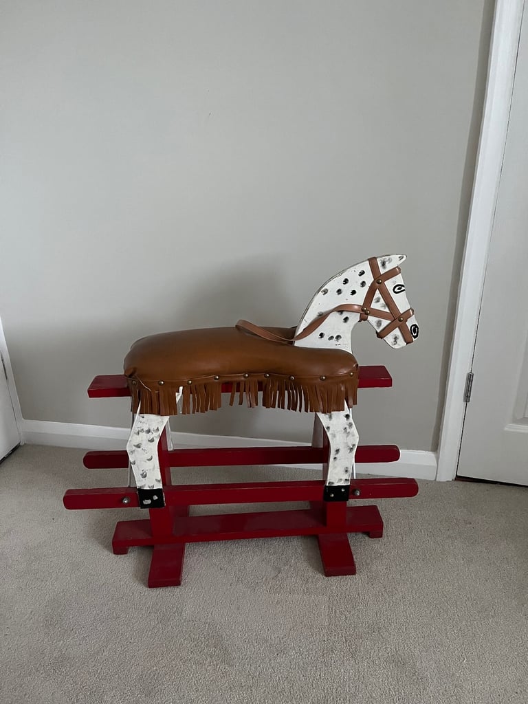 image for Wooden Rocking Horse Childs