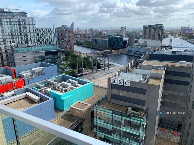2 bedroom flat in Lightbox, Media City Uk, Salford, M50 (2 bed) (#2623589)