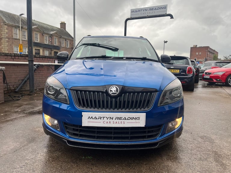 SKODA FABIA 1.2 TSI Monte Carlo in Race Blue 2013
