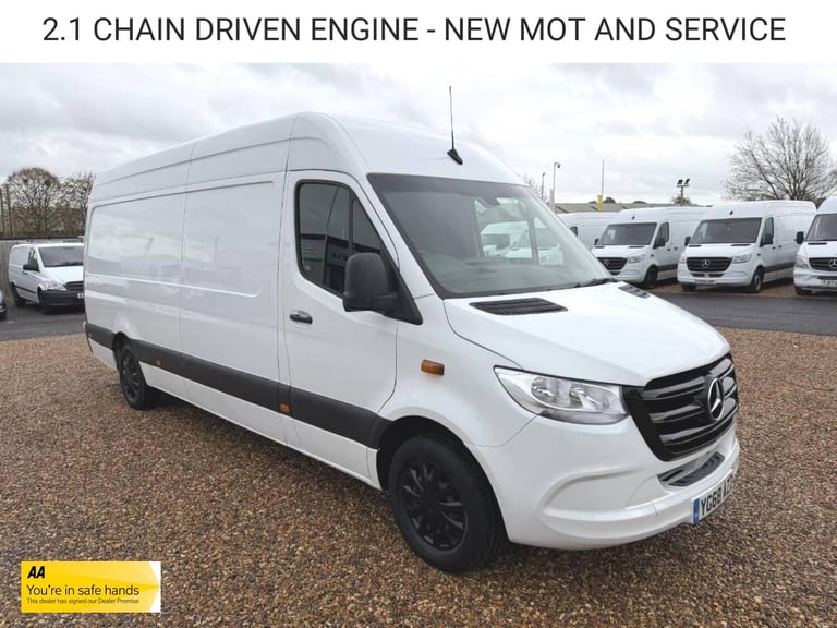 2018 Mercedes-Benz Sprinter 2.1 311 CDI Panel Van 5dr Diesel Manual RWD L3 H2 Euro 6 (114 ps) Pan...