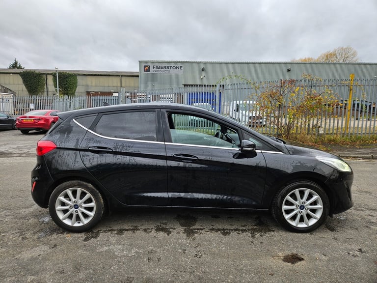 2019 69 FORD FIESTA 1.0 EcoBoost Titanium Black 5dr Damaged Salvage