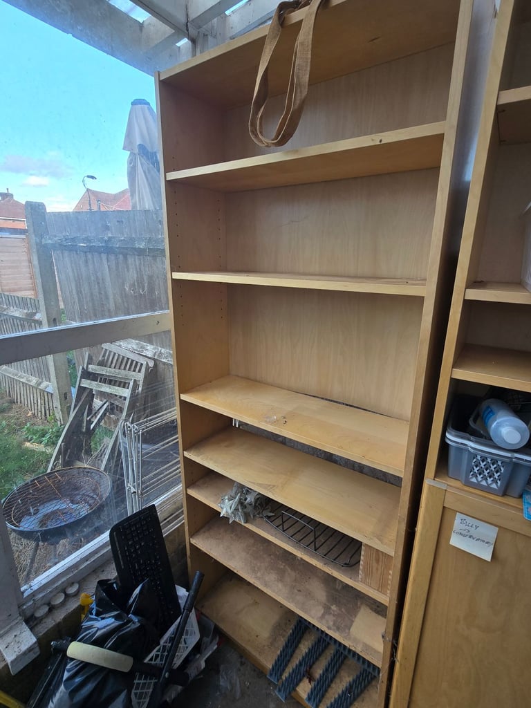 image for Birch Billy bookcases X 3