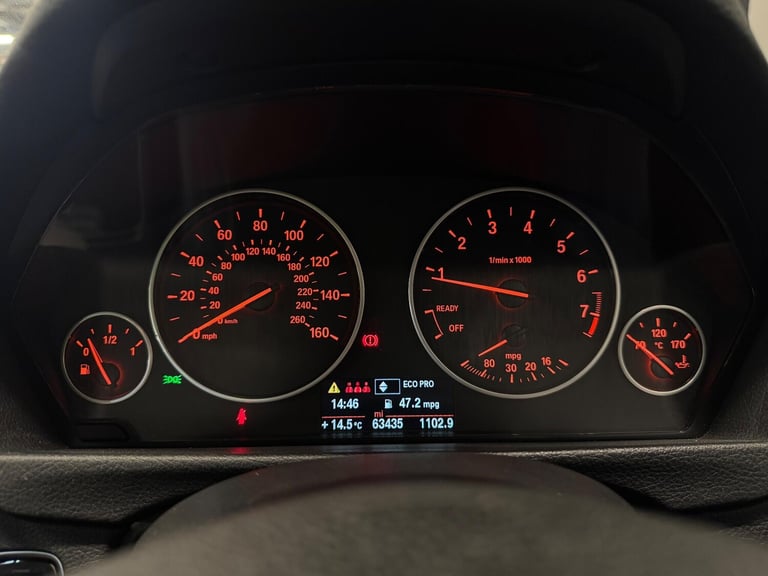 2013 BMW 3 Series 1.6 320i ED EfficientDynamics Euro 6 (s/s) 4dr SALOON Petrol Manual