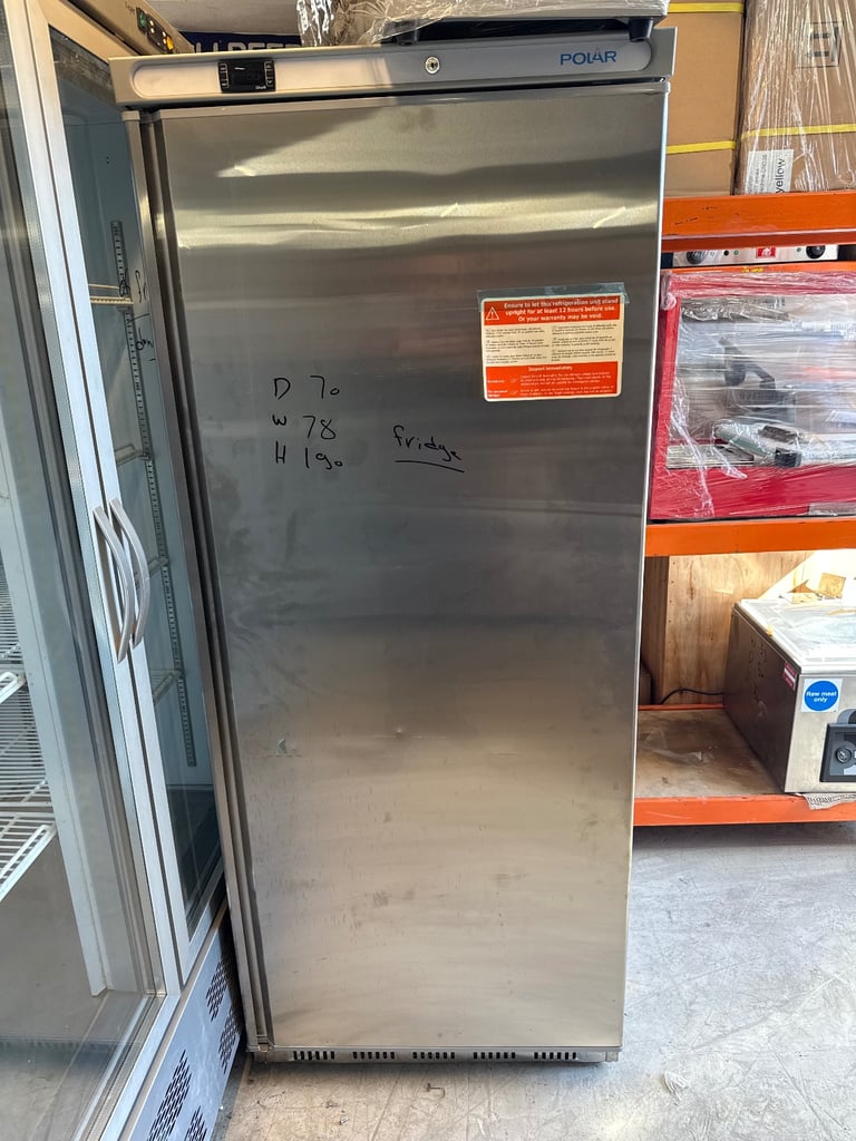 Commercial single door fridge cafe shop restaurant 