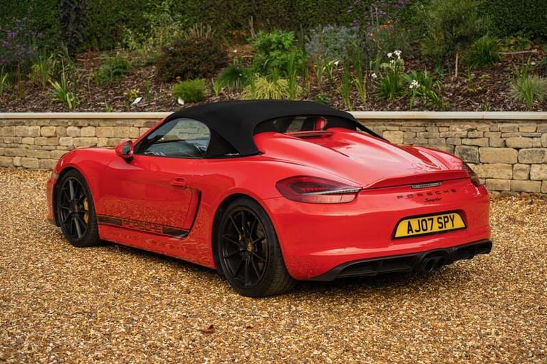2015 Porsche Boxster 3.8 Spyder 2dr CONVERTIBLE PETROL Manual