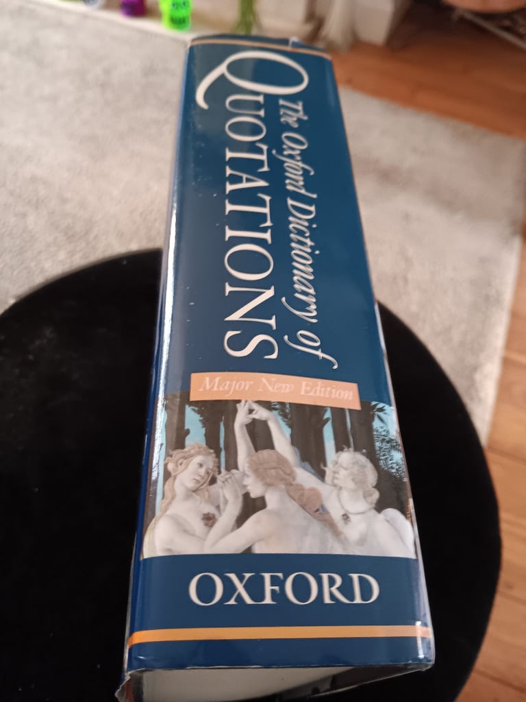 The Oxford dictionary of Quotations 
