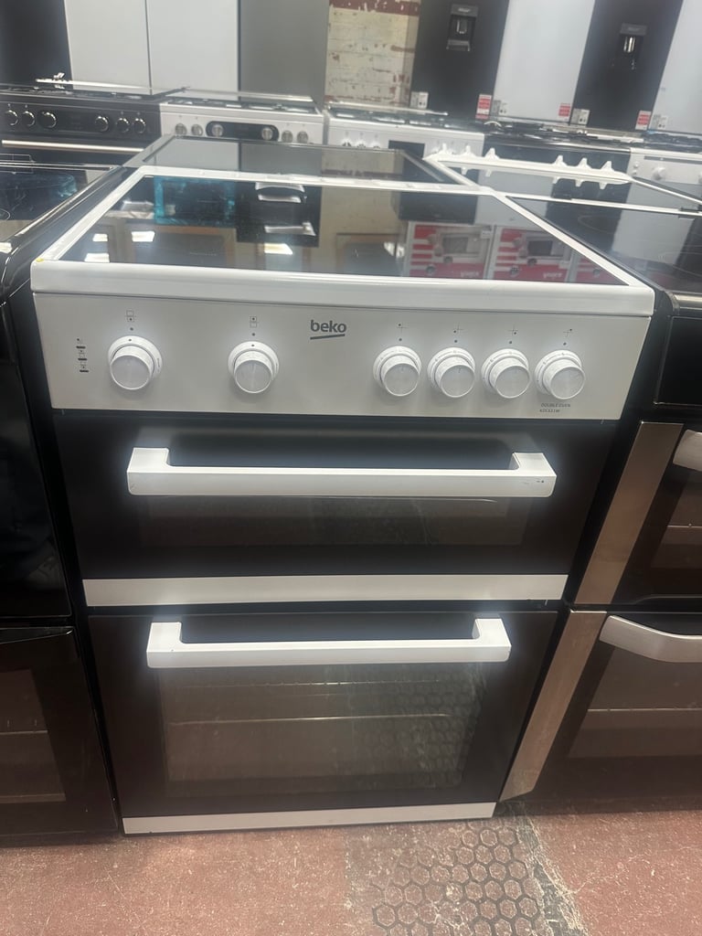 image for 60CM WHITE BEKO ELECTRIC COOKER 