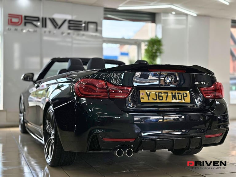 BMW 4 SERIES M SPORT CONVERTIBLE 2DR AUTO + M PRFMNCE KIT + FSH + FREE DELIVERY!