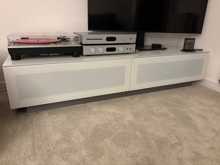 image for Gloss white TV unit