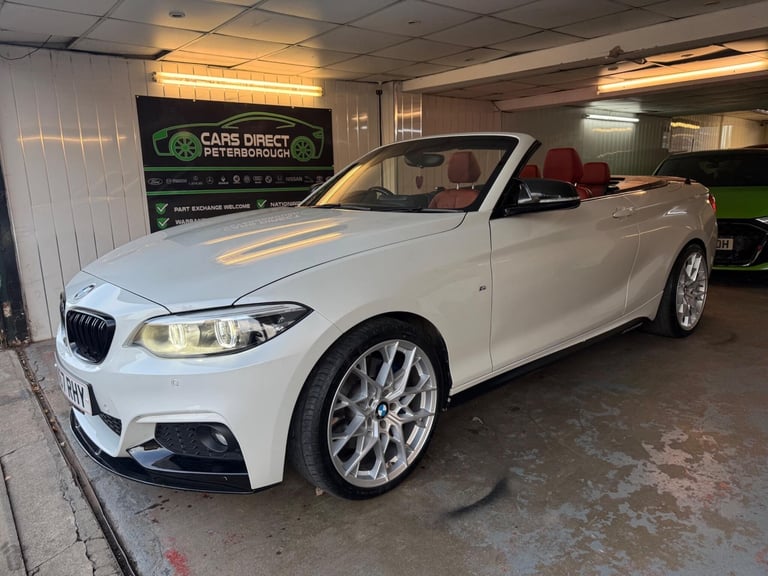 2018 BMW 2 Series 220d M Sport 2dr [Nav] Step Auto CONVERTIBLE DIESEL Automatic