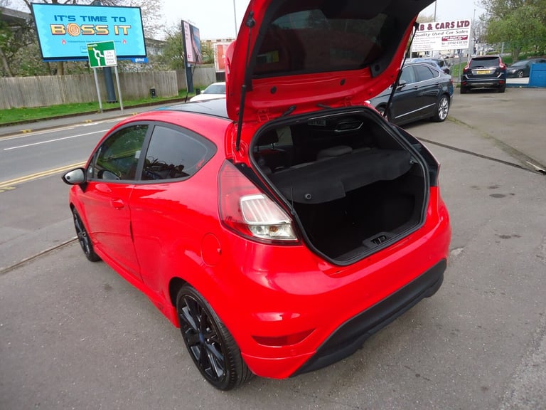 2017 Ford Fiesta 1.0 EcoBoost 140 ST-Line Red 3dr HATCHBACK Petrol Manual