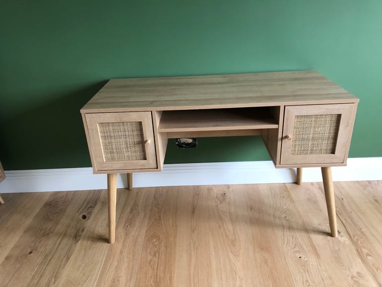 Brand new Desk Rattan two door