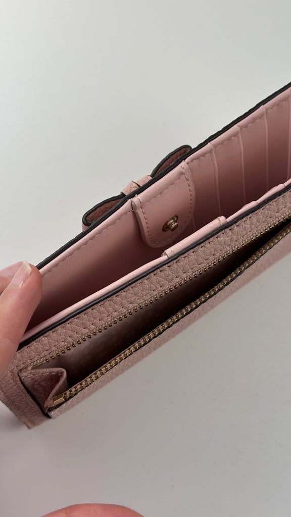 Kate spade pink leather wallet 